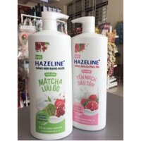 Sữa tắm Hazeline 1kg matcha lựu đỏ, yến mạch dâu tằm