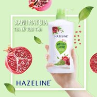 Sữa Tắm Hazeline Matcha Lựu Đỏ / Yến Mạch Dâu Tằm  Dưỡng Sáng Da 1200ml