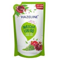 Sữa Tắm Hazeline Matcha & Lựu Đỏ Dưỡng Sáng Da Túi 1kg