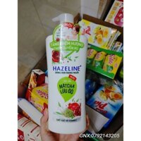 sữa tắm hazeline  matcha lựu đỏ 900g