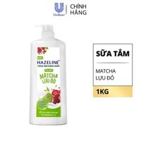 Sữa Tắm Hazeline Sáng Mịn Rạng Ngời Matcha & Lựu Đỏ 1kg