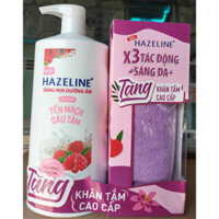 Sữa tắm hazeline yến mạch dâu tằm