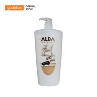 Sữa Tắm Hỗ Trợ Sáng Da, Dưỡng Ẩm Alda Chiết Xuất Sữa Dê 1200ml