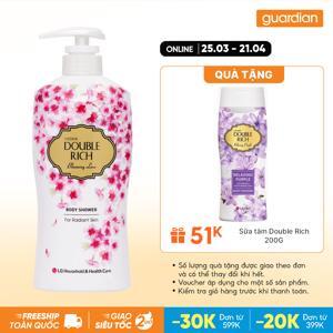 Sữa tắm hoa anh đào Double Rich Blooming Love 550g