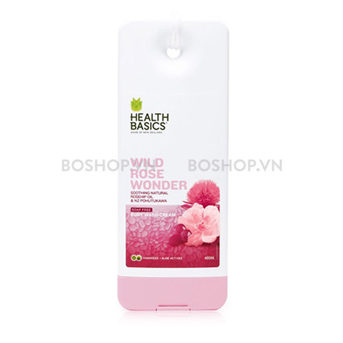 Sữa tắm hoa hồng Health Basics Wild Rose Wonder Body Wash 400ml