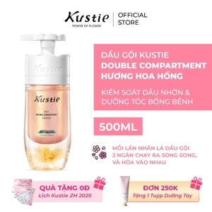 Sữa tắm hoa hồng KUSTIE Shower and Bath Gel 500ml