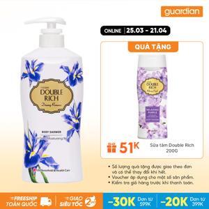 Sữa tắm hoa Iris Double Rich Dreamy Romance 550g
