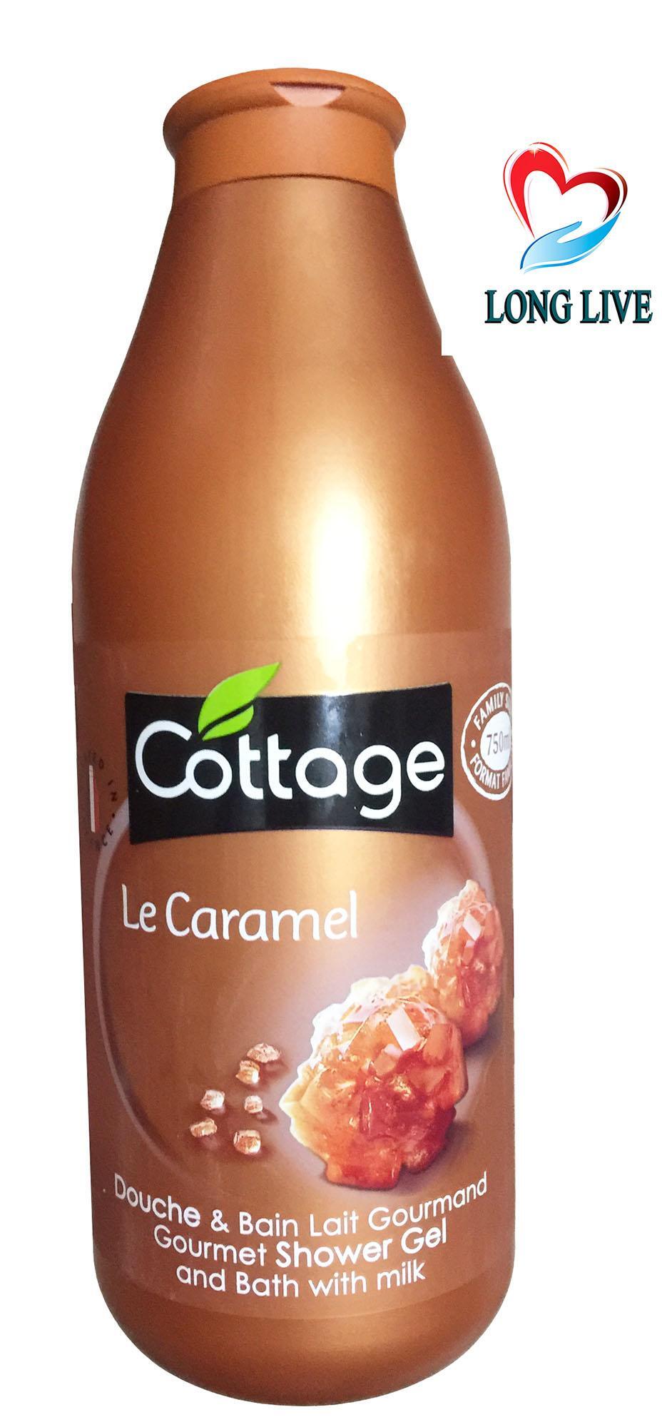 Sữa tắm hương caramel Cottage 750ml
