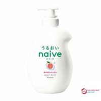 Sữa tắm hương đào Naive 530ml Nhật Bản rẻ nhất