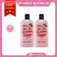 Sữa Tắm Hương Dâu I Love... Bath & Shower Creme Strawberries & Cream 500ml