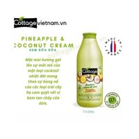 Sữa tắm hương dứa và dừa Cottage