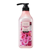 Sữa Tăm Hương Hoa Hồng Thơm Quyến Rũ, Trắng Và Sạch Da DABO Rose Daily Body Wash Hàn quốc 750ml