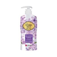 Sữa tắm Hương Hoa Lài Chiết Xuất Từ Thiên Nhiên Sữa tắm Double Rich Relaxing Purple 550g.