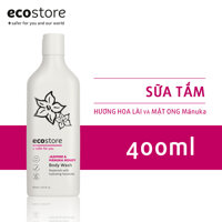 Sữa tắm hương hoa lài và mật ong Mānuka gốc thực vật Ecostore 400ml LazadaMall