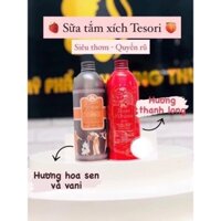 Sữa tắm hương hoa sen tesori 500ml