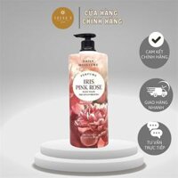 Sữa Tắm Hương Nước Hoa On The Body Daily Moisture Perfume Iris Pink Rose Body Wash Lưu Hương 24H 1100ML