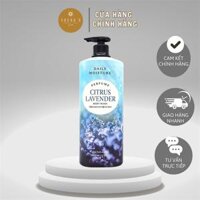 Sữa Tắm Hương Nước Hoa On The Body Daily Moisture Perfume Citrus Lavender Body Wash Lưu Hương 24H 1100ML