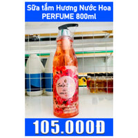 Sữa tắm hương nước hoa PERFUME 800ml Sala Silk - HÀNG TIÊU DÙNG VIỆT - CHẤT LƯỢNG NGOẠI