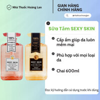 Sữa Tắm Hương Nước Hoa Pháp SEXY SKIN 600ml