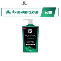 Sữa tắm hương nước hoa Romano Classic 650g