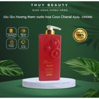 Sữa Tắm Hương thơm nước hoa Coco Chanel Ajola -1000ML