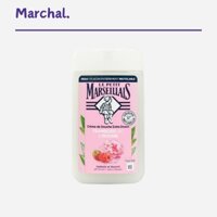 Sữa Tắm Hữu Cơ 92% Le Petit Marseillais Pháp 250ml Chiết Xuất Quả Mâm Xôi & Hoa Mẫu Đơn Nuôi Dưỡng Làn Da Mềm Mại