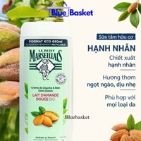 Sữa Tắm Hữu Cơ 92% Le Petit Marseillais Pháp 650ml Chiết Xuất Hạnh Nhân Dịu Ngọt, Chăm Sóc Làn Da Nhẹ Nhàng