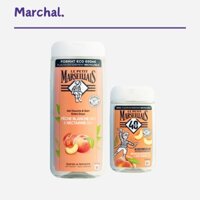 Sữa Tắm Hữu Cơ 92% Le Petit Marseillais Pháp 650ml Chiết Xuất Đào Trắng & Quả Xuân Đào Giúp Làm Sạch Da và Lưu Hương
