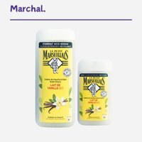 Sữa Tắm Hữu Cơ 92% Le Petit Marseillais Pháp 650ml & 250ml Chiết Xuất Vani Giúp Nuô Dưỡng Làn Da, Hương Thơm Quyến Rũ