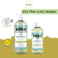 Sữa tắm hữu cơ dạng Gel chiết xuất từ Ô liu (Olive) chai 500ml và 1000ml - Coslys - Mỹ phẩm Organic - MiBio