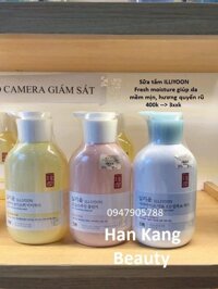 Sữa tắm ILLIYOON OIL SMOOTHING CLEANSER 500ml.