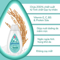Sữa tắm Johnson ’s Baby chứa sữa , gạo ,1000ml