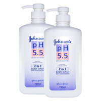 Sữa Tắm Johnson's Adult pH 5.5 Cho Người Lớn 750ml  Sản Phẩm Chính Hãng
