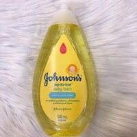 Sữa tắm Johnson's baby 500ml (vàng)