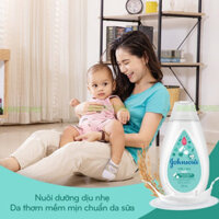 Sữa tắm Johnson's Baby chứa sữa và gạo 500ml (Bibistore)
