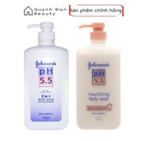 Sữa Tắm Johnson's PH 5.5 Hạnh Nhân 750ml
