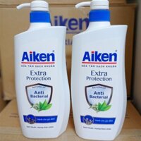 Sữa Tắm Kháng Khuẩn AiKen Chiết Xuất Trà Xanh 850g
