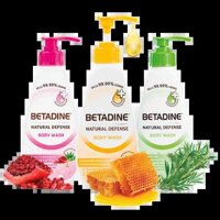 Sữa tắm kháng khuẩn BETADINE Natural Defense