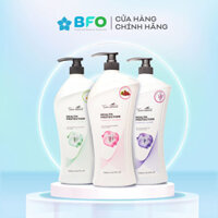 Sữa Tắm Kháng Khuẩn Gia Đình Heath ProtectionTami Natural Dưỡng Ẩm Cho Da Khoẻ Mạnh 1200ml - Hoa cúc