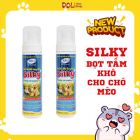 Sữa Tắm Khô Dạng Bọt Bio Silky 200ml Cho Chó Mèo