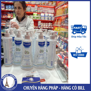 Sữa tắm khô Mustela 500ml