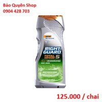 Sữa tắm khử mùi nam Right Guard Total Defense 5 399mL