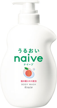 SỮA TẮM  KRACIE NAIVE HƯƠNG ĐÀO - 530ML