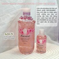 Sữa Tắm KUSTIE Chiết Xuất Cánh Hoa Thật 500ml