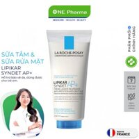 Sữa Tắm LA ROCHE-POSAY Lipikar Syndet Cream-Gel Cho Da Khô Nhạy Cảm Mẫn Ngứa 200ml
