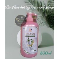 sữa tắm lady trà xanh hương pháp 800ml