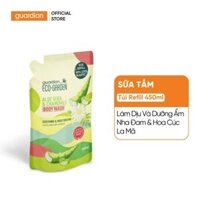 Sữa Tắm Làm Dịu Và Dưỡng Ẩm Da Eco Garden Aloe Vera & Chamonmile (HSD: T10.2025)