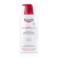 Sữa Tắm Làm Sạch Da Mặt Và Toàn Thân Cho Da Nhạy Cảm Eucerin pH5 WashLotion 400ML