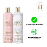 Sữa tắm làm sạch và cấp ẩm cho da cao cấp Baylis & Harding Element 500ml