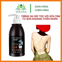 Sữa Tắm Làm Trắng Sữa Tắm Bùn Núi Lửa Kem Làm Trắng 250ml Tẩy Tế Bào Chết Dưỡng Ẩm Cơ Thể Lifusha - Solana